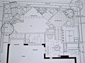 Masterplan - note the diagonal layout which helps to maximise the feeling of space.